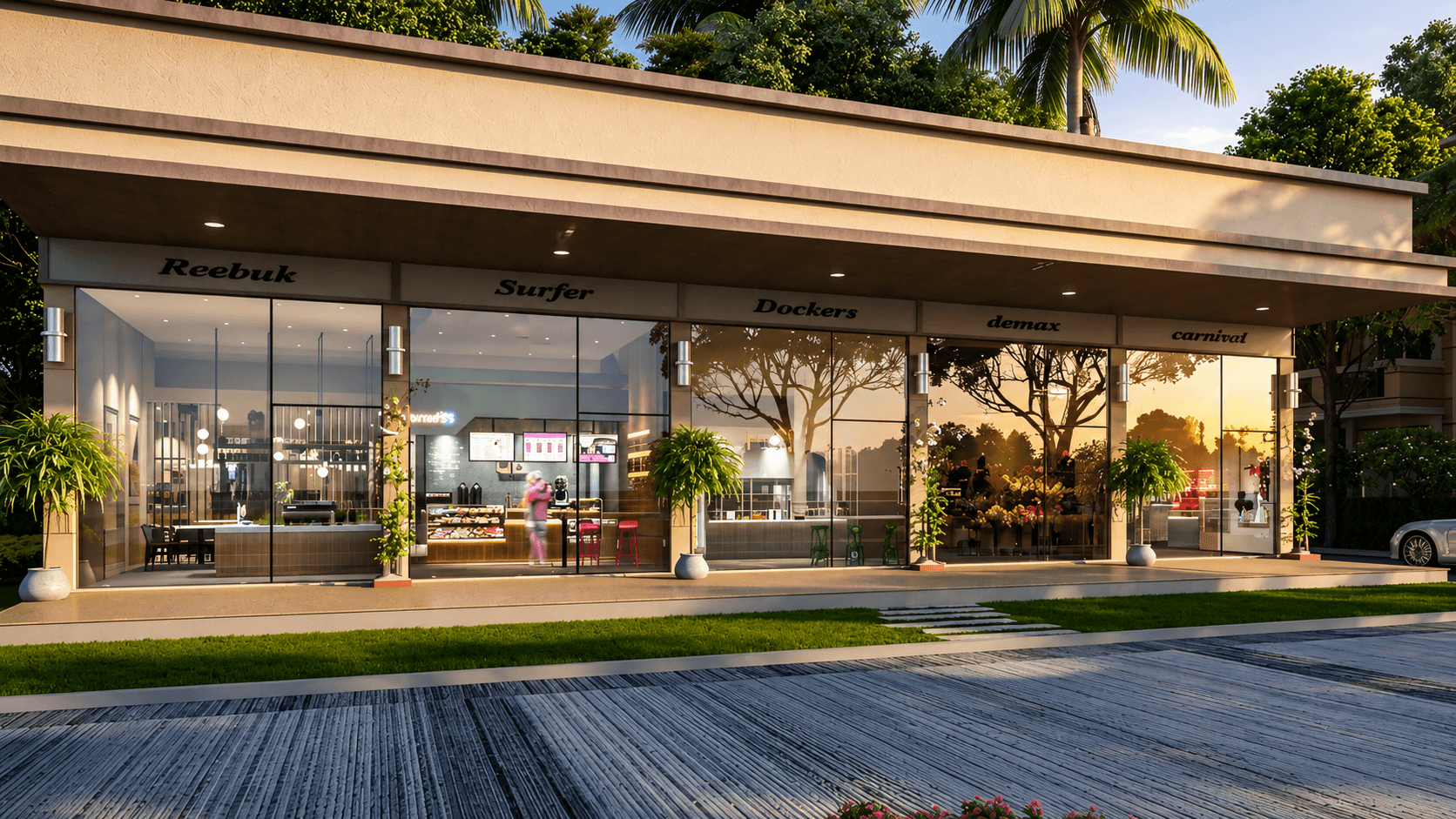 Commercial development