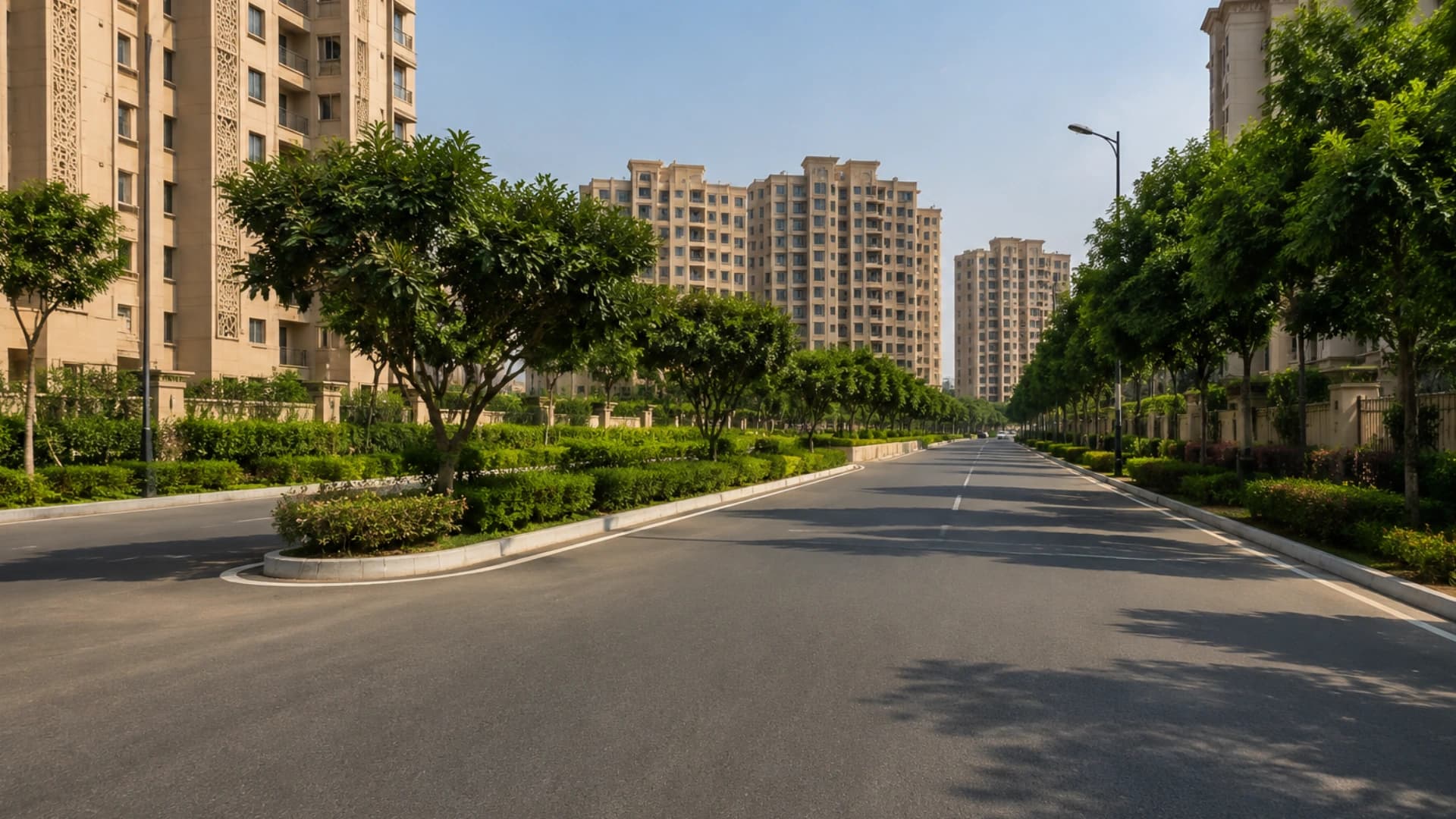 Wide Internal Roads