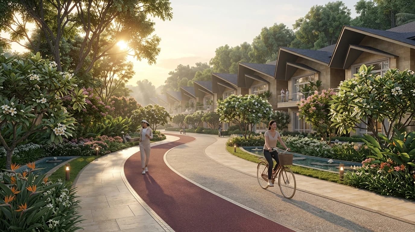 Jogging & Cycling Track
